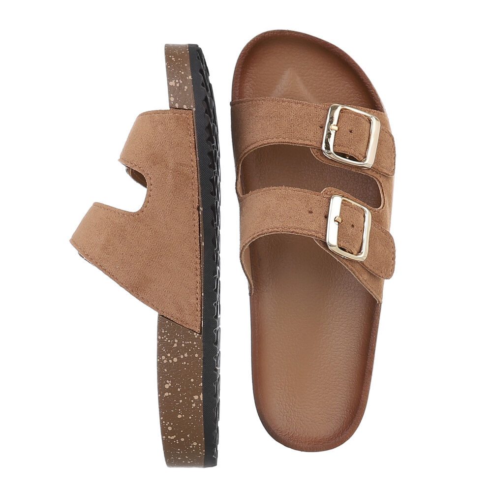 Ital-Design Damen Mules Freizeit Pantolette (86192743) günstig online kaufen
