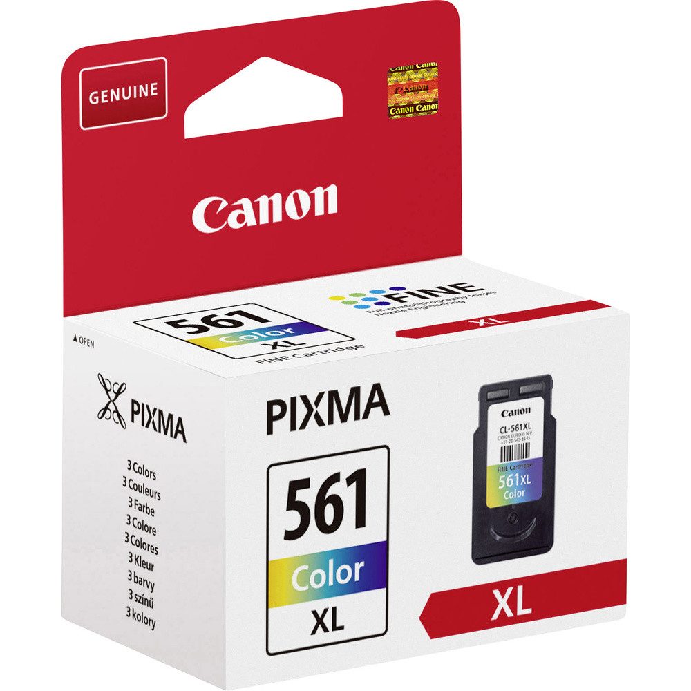 Thumbnail - Canon Druckerpatrone CL-561XL Original Cyan, Magenta, Gelb 3730C001 Tintenpatrone