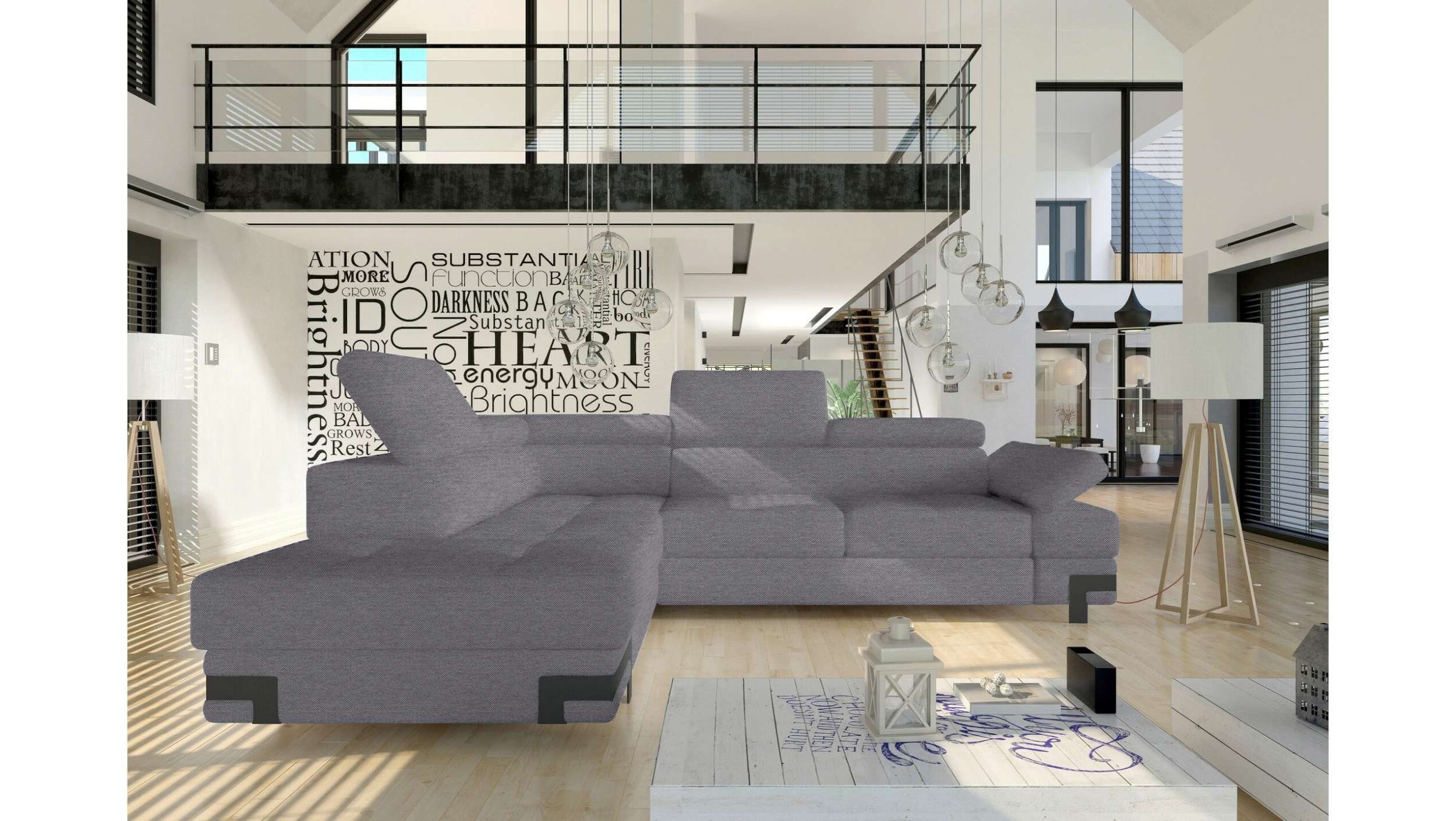 Stylefy Ecksofa Rio L, L-Form, Eckcouch, mane links oder rechts bestellbar, mit Bettkasten und Bettfunktion, Relaxfunktion, Modern Design