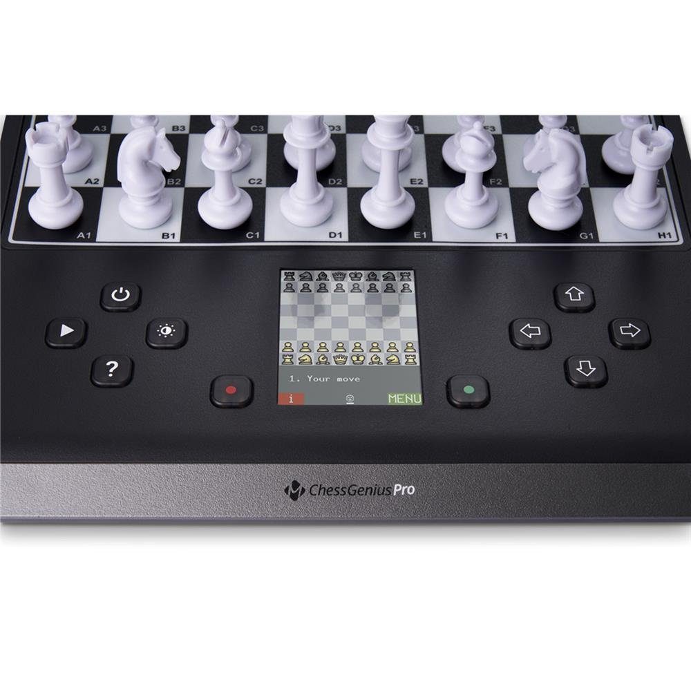 Millennium Spiel Chess Genius Pro M815, Schachcomputer mit Farbdisplay für Einsteiger und Fortgeschrittene