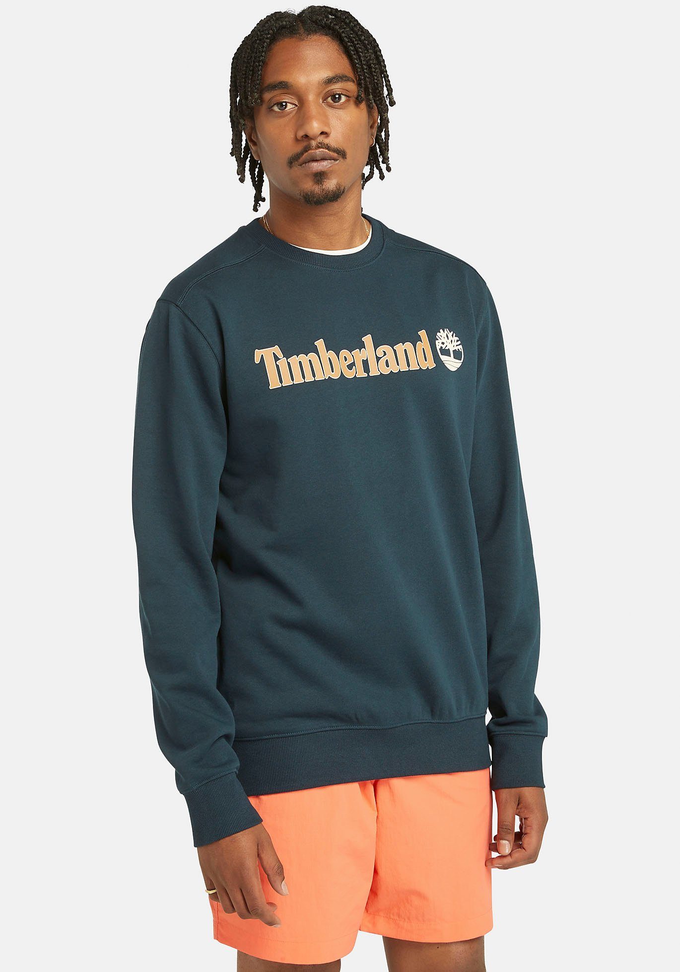 Timberland Sweatshirt KENNEBEC RIVER Linear Logo Crew Nec