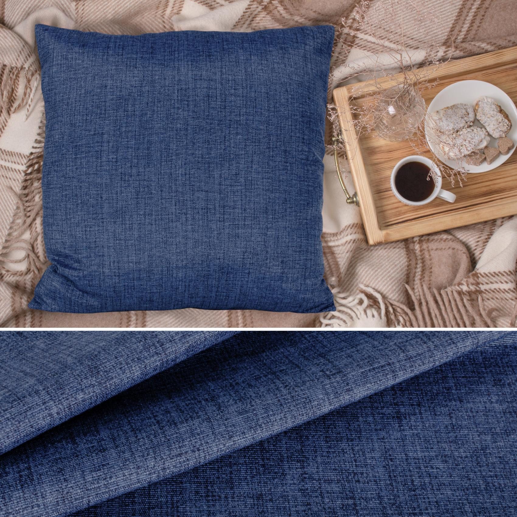 ANRO Dekokissen MrJack Kissenbezug Leinenoptik Deko Kissen Uni, Sofakissen günstig online kaufen