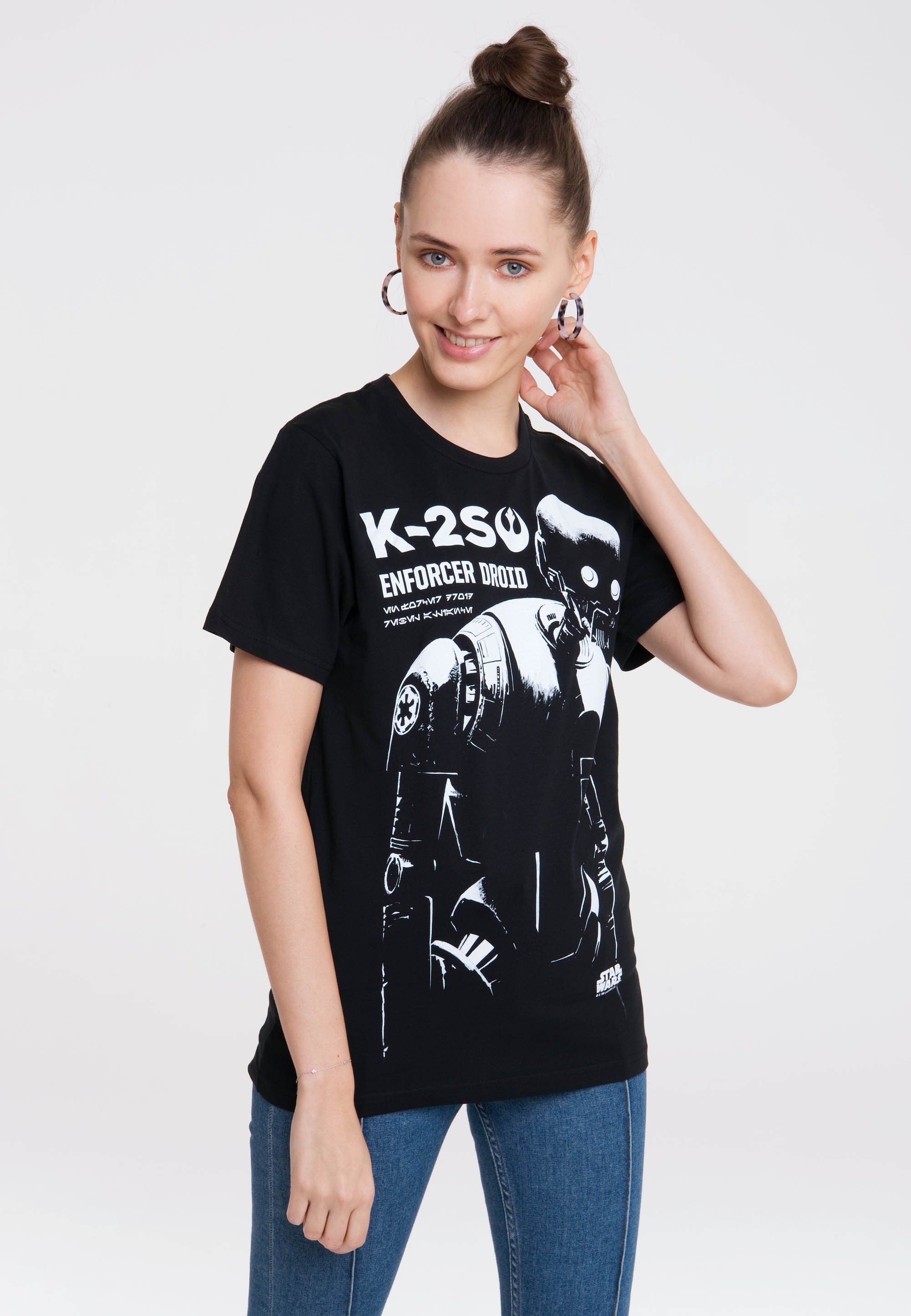 LOGOSHIRT T-Shirt Star Wars mit lizenziertem Design