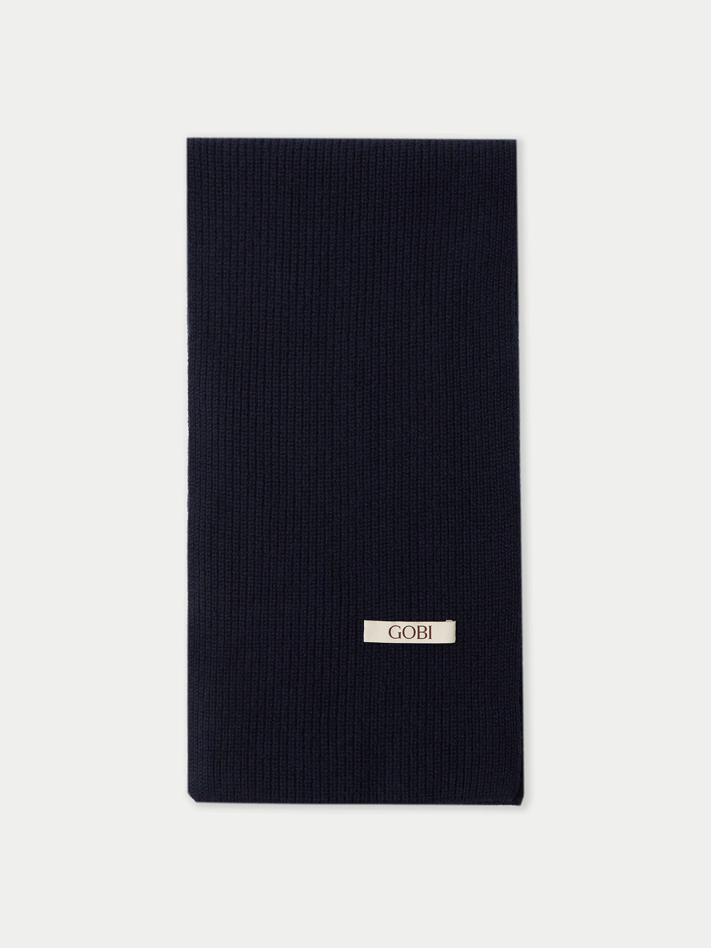 GOBI Cashmere Strickschal Schal mit Patentmuster
