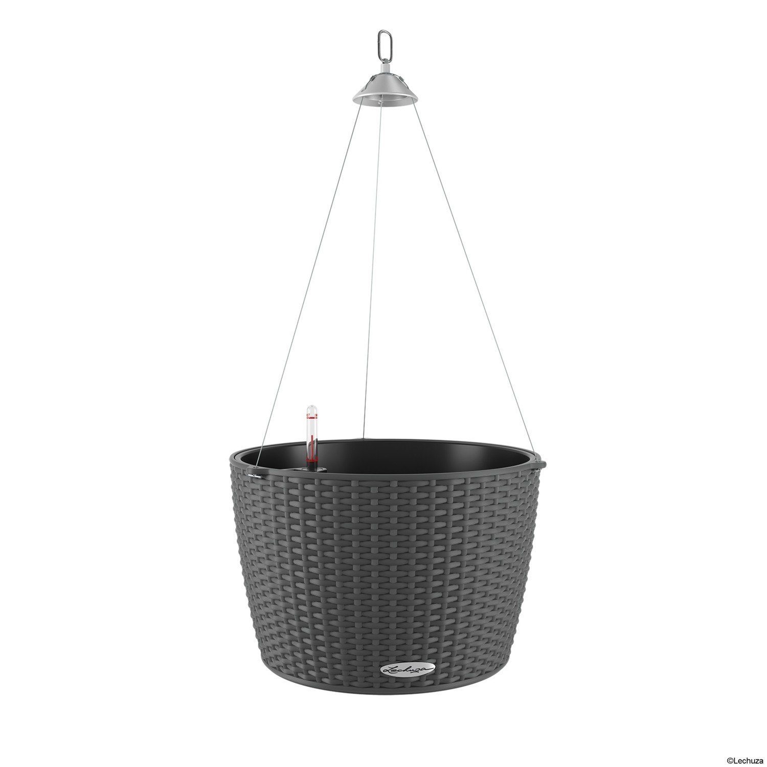 Lechuza® Blumentopf Hängeampel Nido Cottage 35 granit 15302