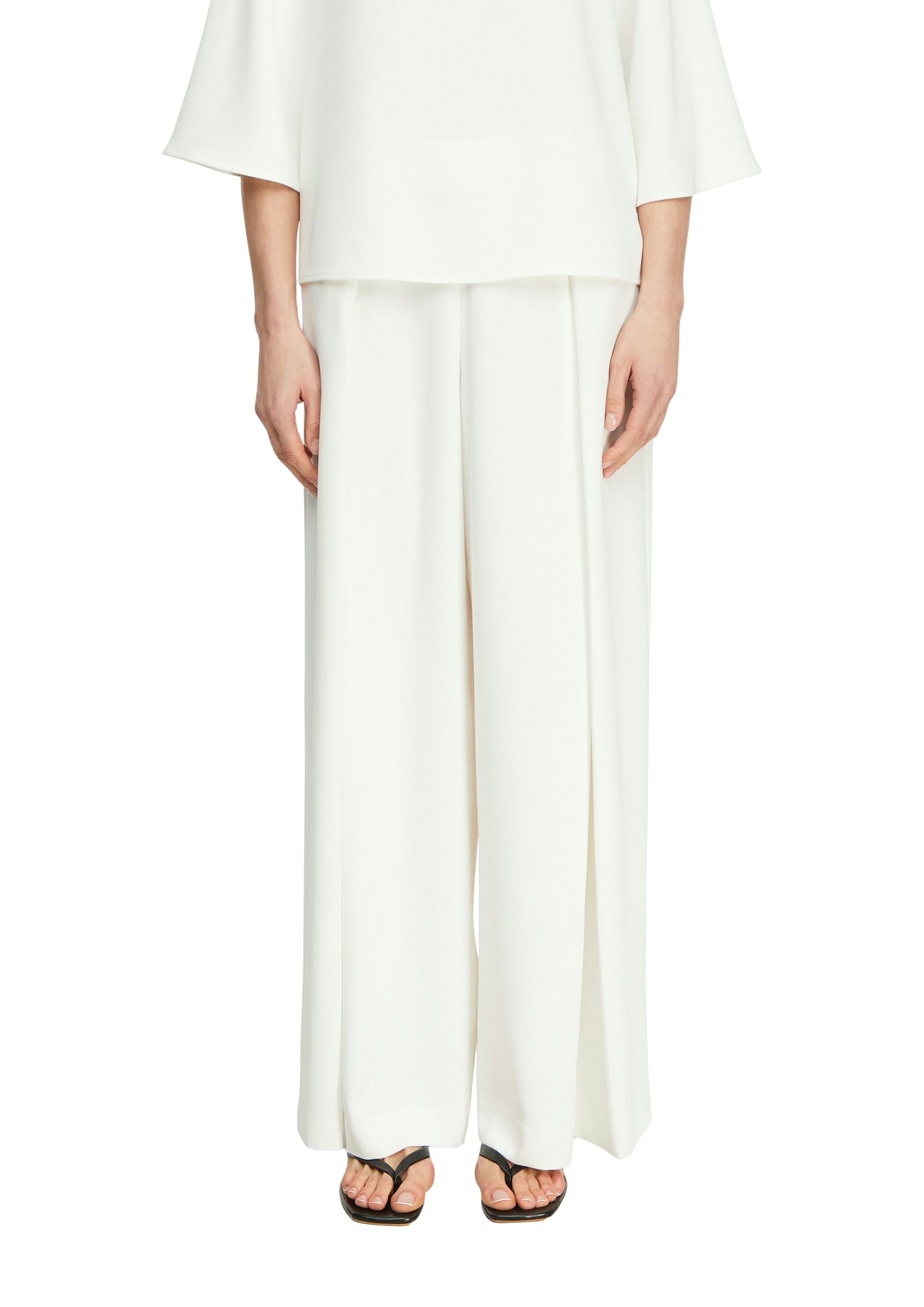 comma Bundfaltenhose