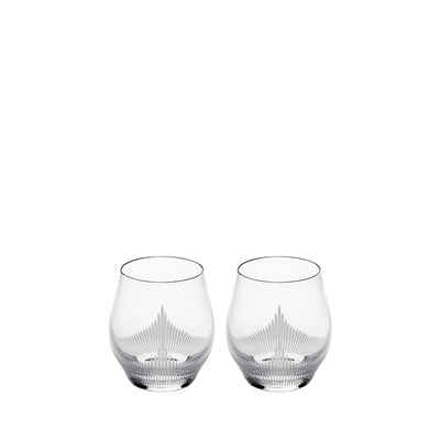 Lalique Glas »Lalique 100 Points Small Tumbler Set of 2«