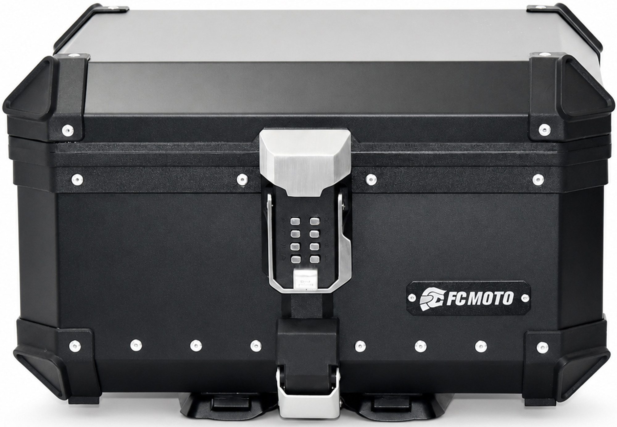 FC-Moto Handgepäck-Topcase Terreno X FLEX 38 L Keyless Alu Topcase/Seitenkoffer, Hartschalenkonstruktion,wasserdicht