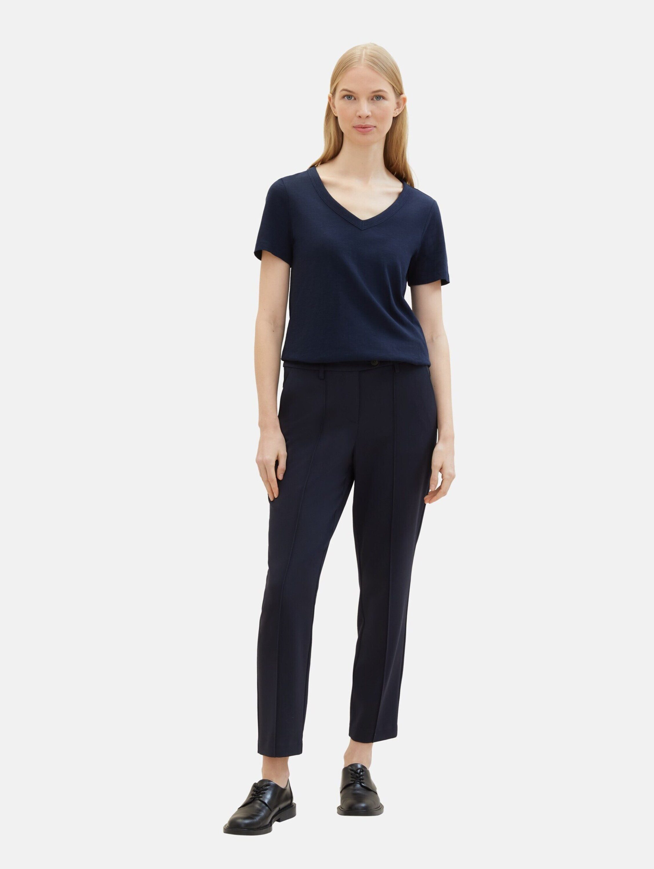 TOM TAILOR Bügelfaltenhose Mia (1-tlg) Falten günstig online kaufen