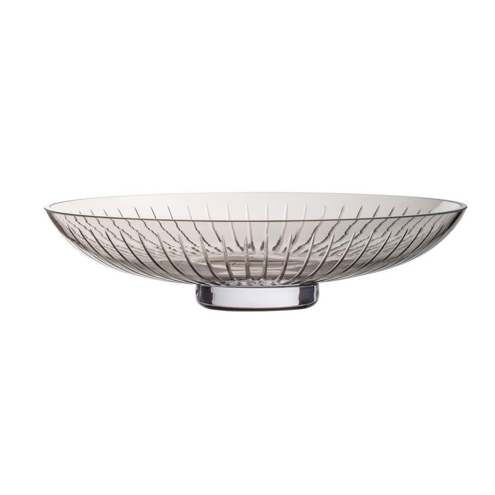 Zwiesel Glas Dekoschale Signum Smoky Brown, handgefertigt
