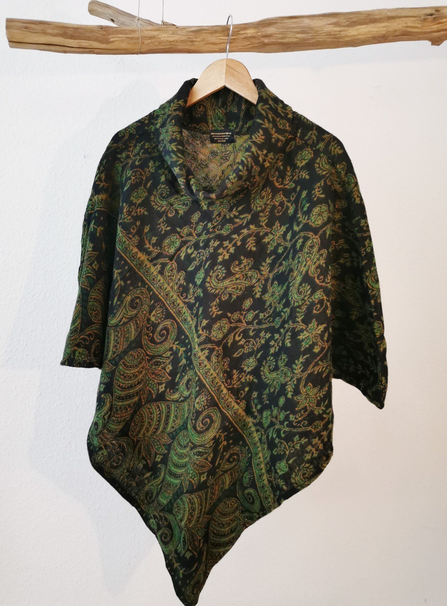 Aurelie Poncho Eleganter Paisley Poncho, für günstig online kaufen