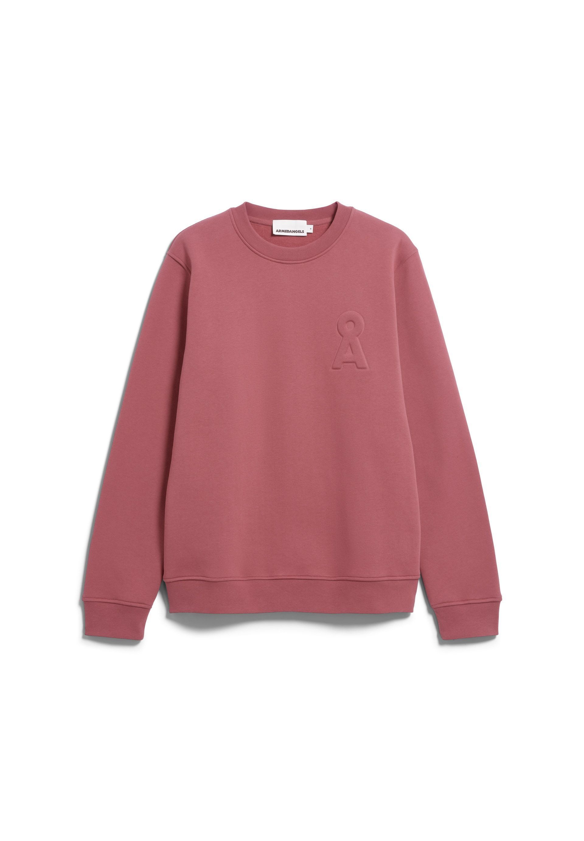Armedangels Sweatshirt LOGO FLEECE Sweatshirt aus 100% Bio-Baumwolle Regular Fit