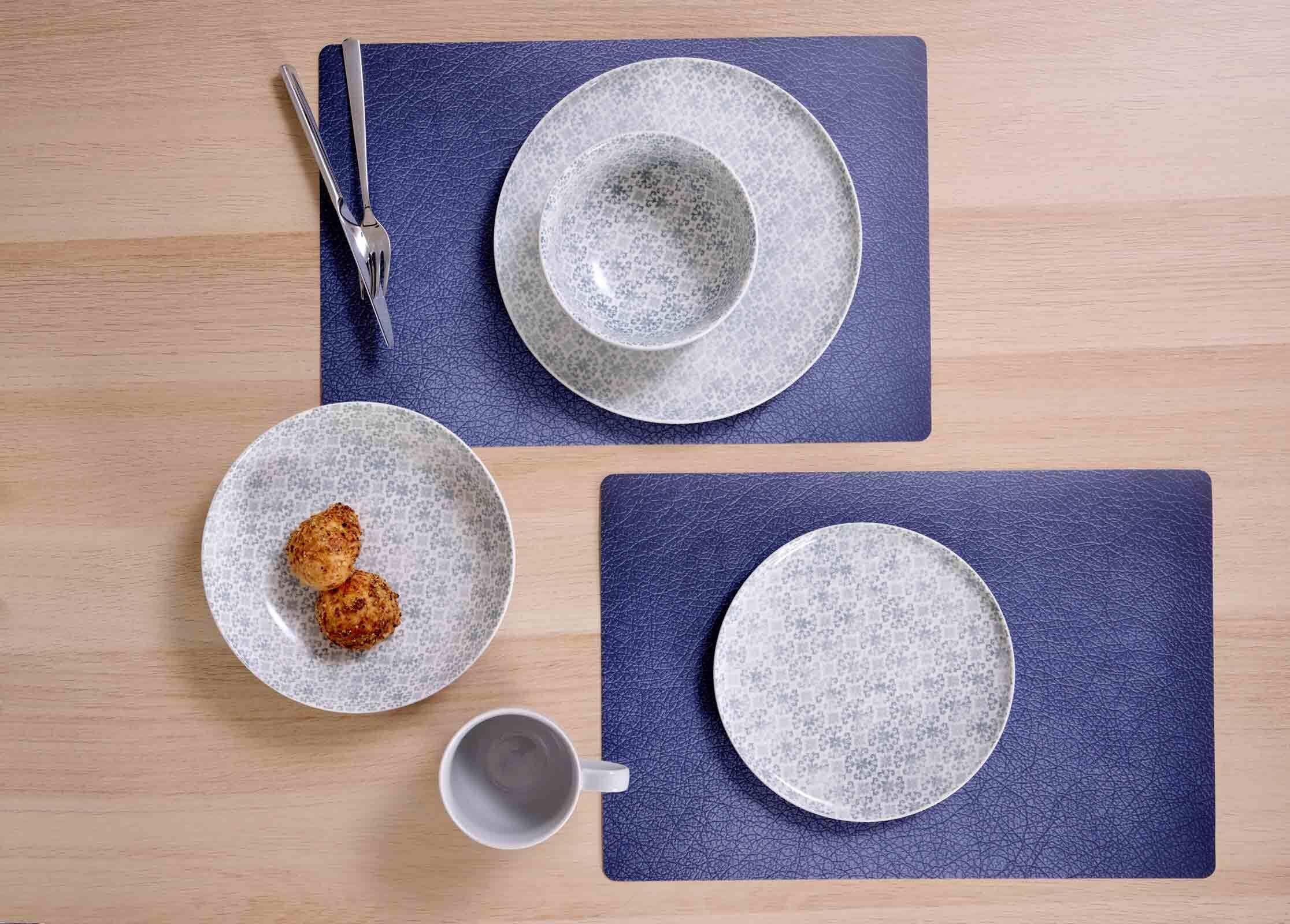 Ritzenhoff & Breker Speiseteller Porto Speiseteller ø 26,5 cm 4er Set, (4 St)
