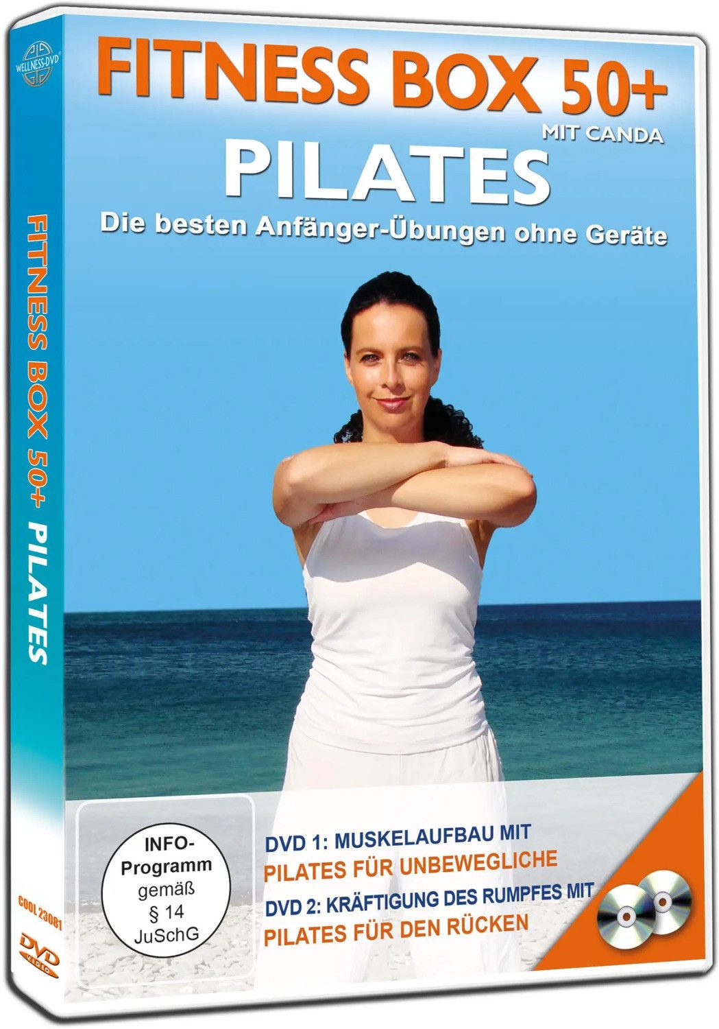 DVD Fitness Box 50+ Pilates - Die besten Anfänger-Übungen ohne Geräte