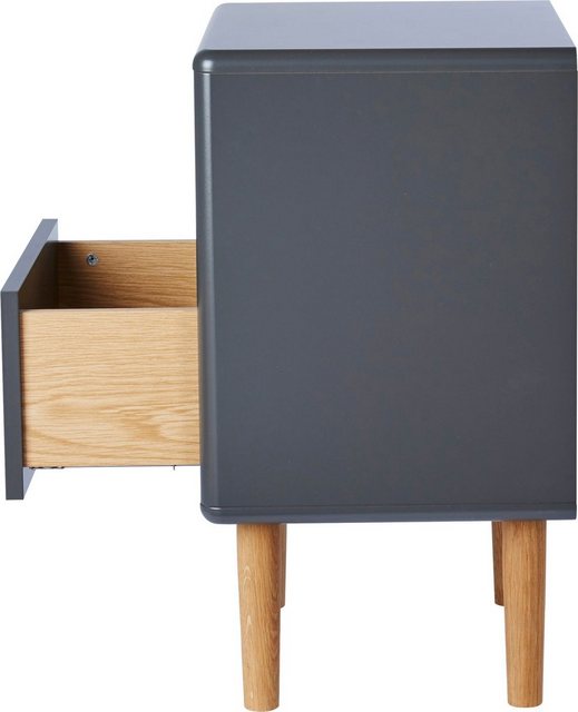 TOM TAILOR Nachtkommode »COLOR BOX«, mit 1 Schublade, mit Push-to-Open, Füße Eiche geölt, Breite 40 cm-Otto