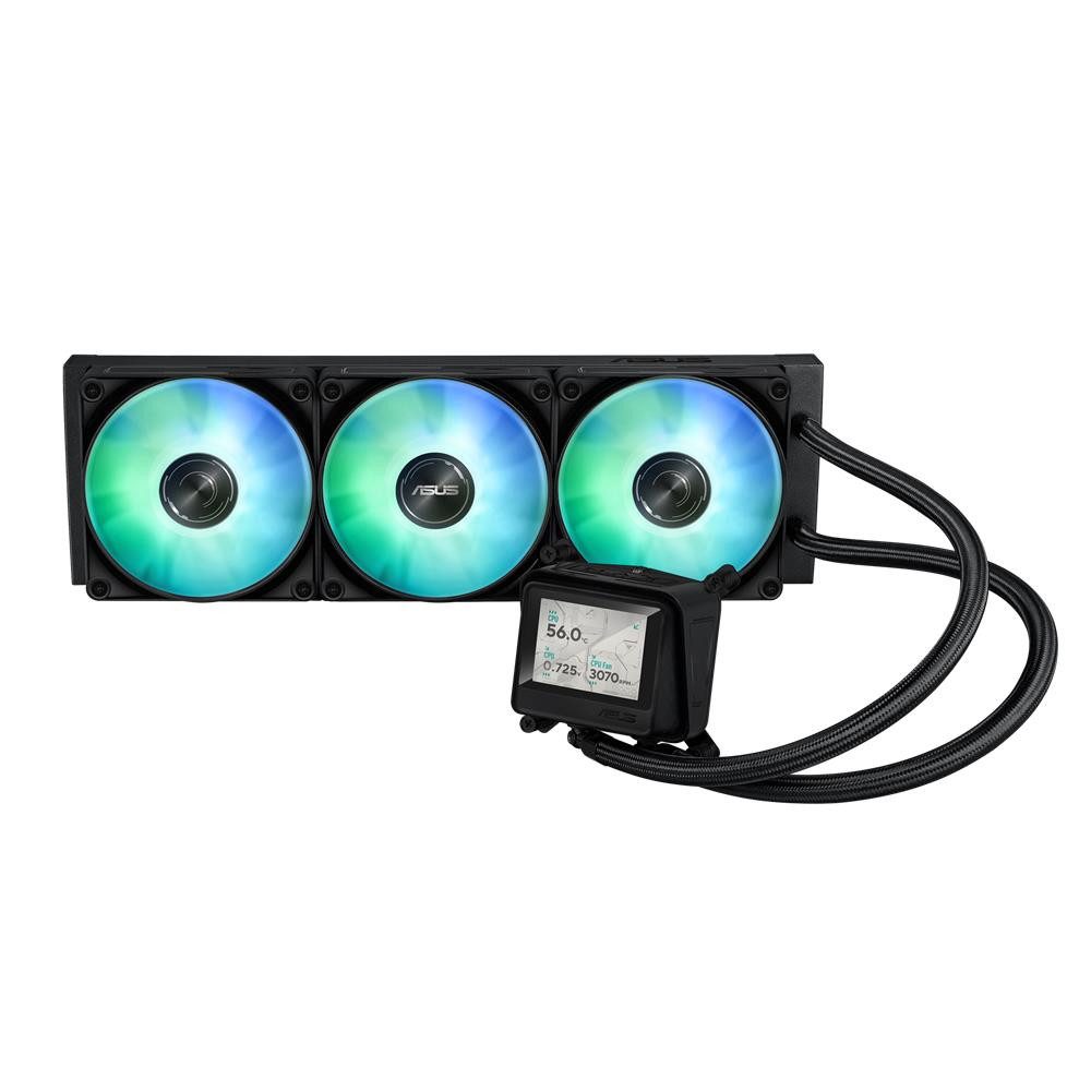 Asus Wasserkühlung MAX Gaming LC 360 ARGB LCD, 360 mm Radiator, LCD Display, LGA1851, AM5