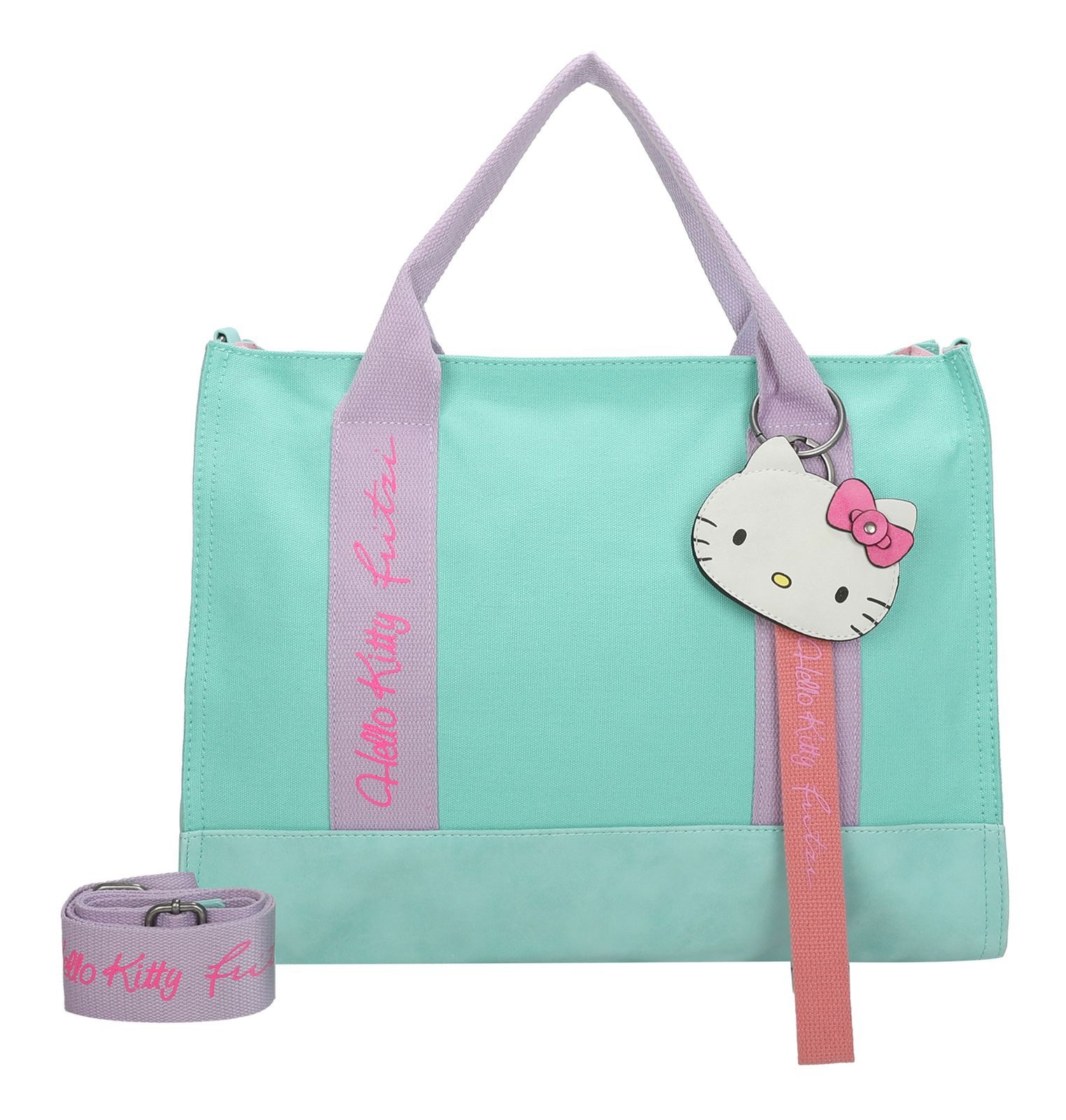 Schultertasche Canvas