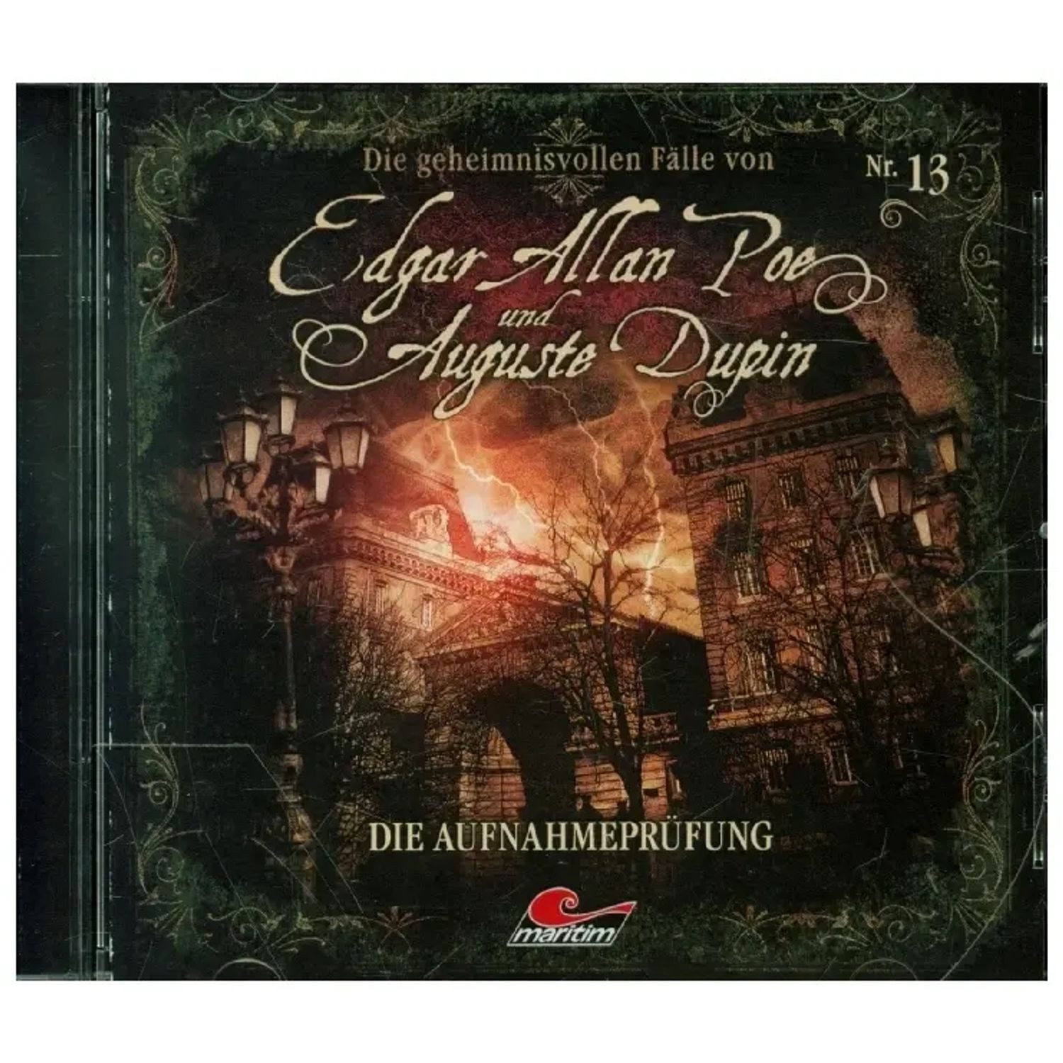 Media Verlag Hörspiel Die geheimnisvollen Fälle von Edgar Allan Poe und Auguste Dupin -...