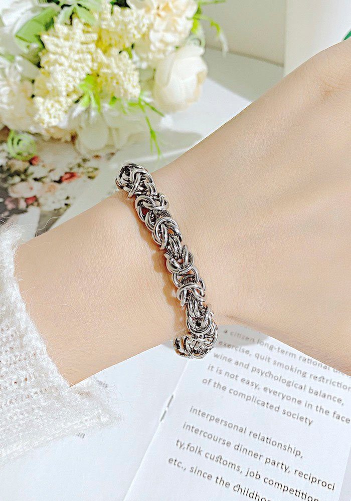 Firetti Edelstahlarmband Schmuck Geschenk Armband Königskette