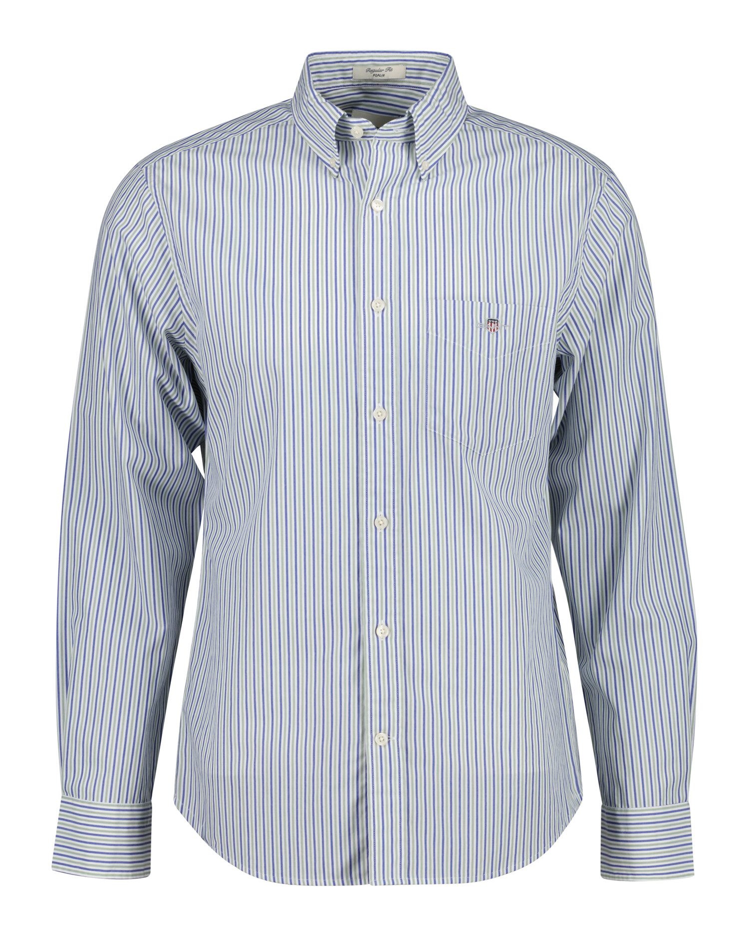 Gant Langarmhemd REGULAR POPLIN STRIPE SHIRT Regular fit mit Streifenmuster