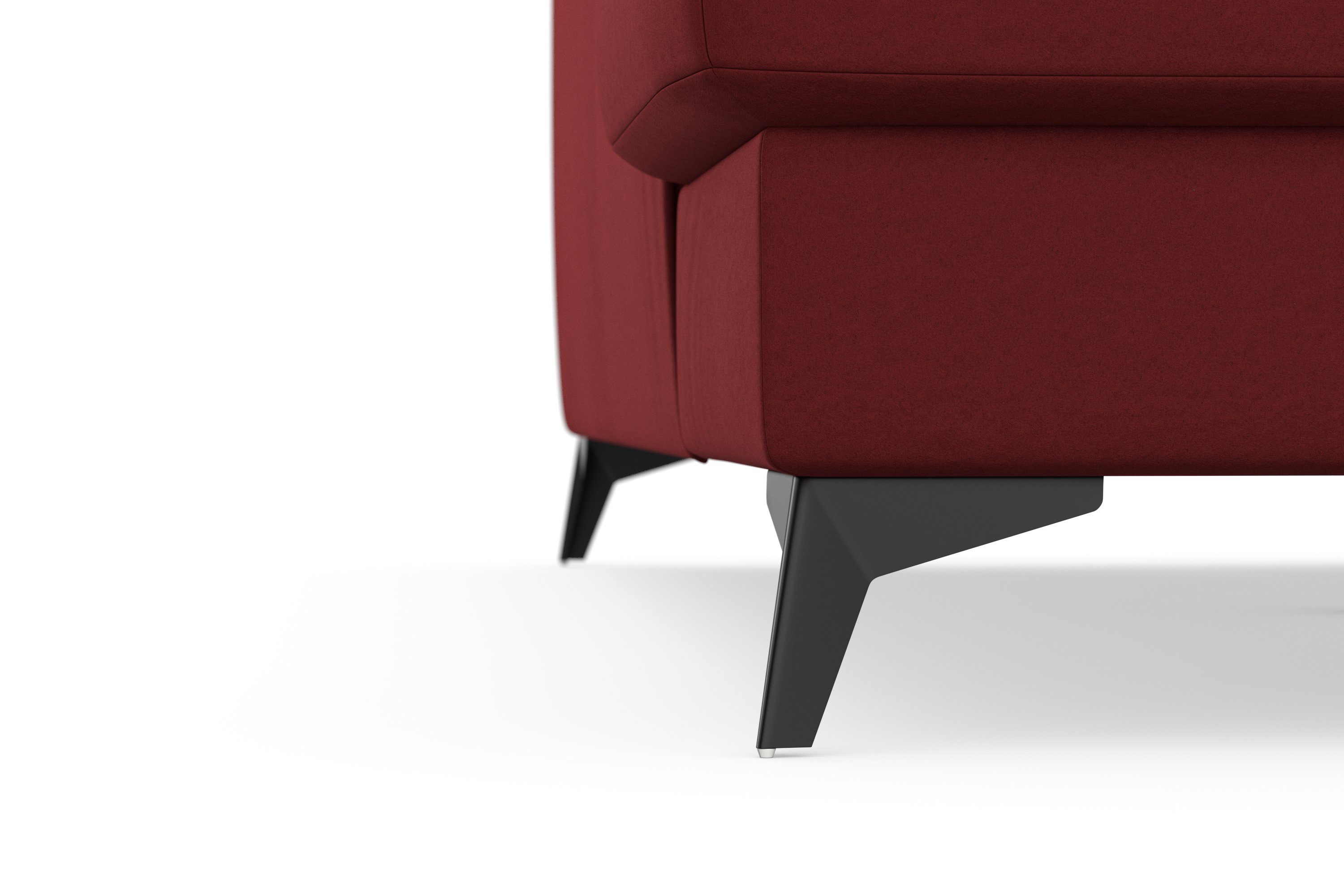 sit&more Ecksofa Sinatra, Armteilfunktion und mit Kopfteilverstellung optional mane, mit