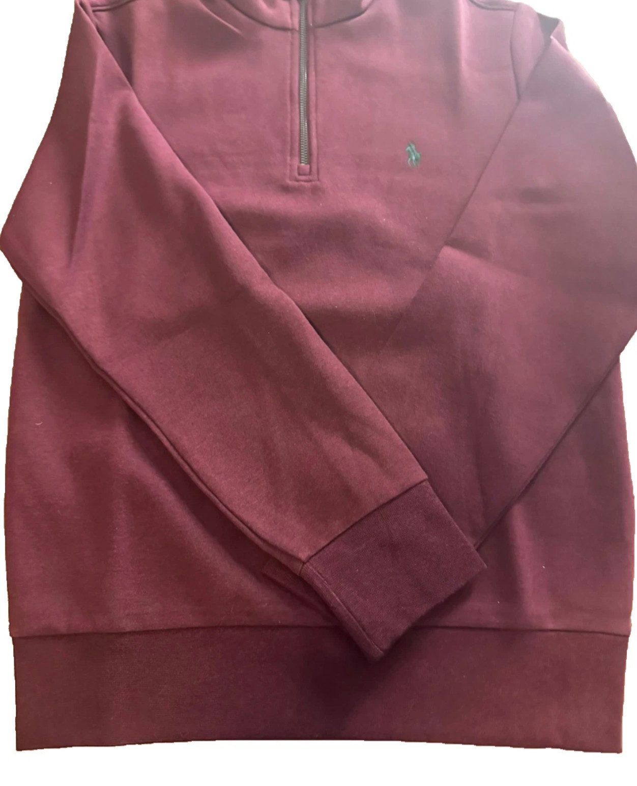 Polo Ralph Lauren Troyer Half Zip Pullover Sweatshirt Entspannter Schnitt, Stehkragen, Halbreißverschluss