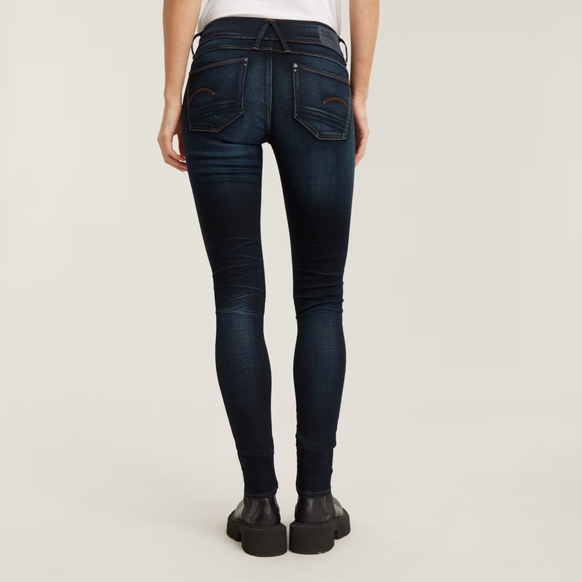G-STAR Skinny-fit-Jeans Lynn Mid Waist Skinny Jeans mit Stretch-Anteil