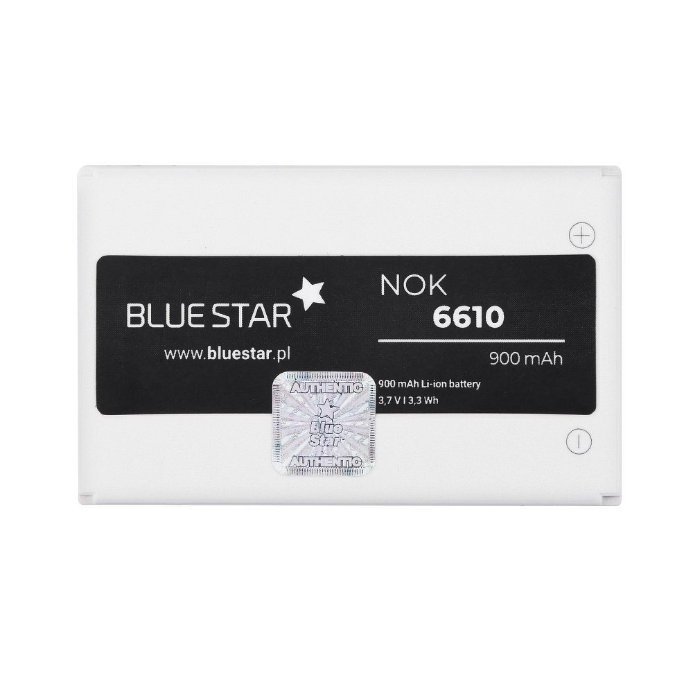 BlueStar Akku Ersatz kompatibel mit Nokia 6610 / 7210 / 7250 900 mAh Austausch Smartphone-Akku