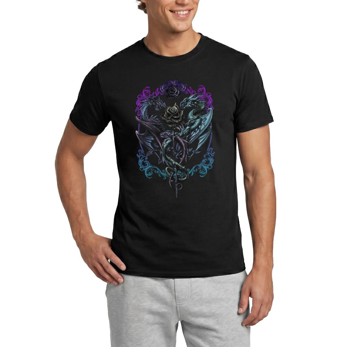 T-Shirt Alchemy England Caduceus Rex Männer T-Shirt