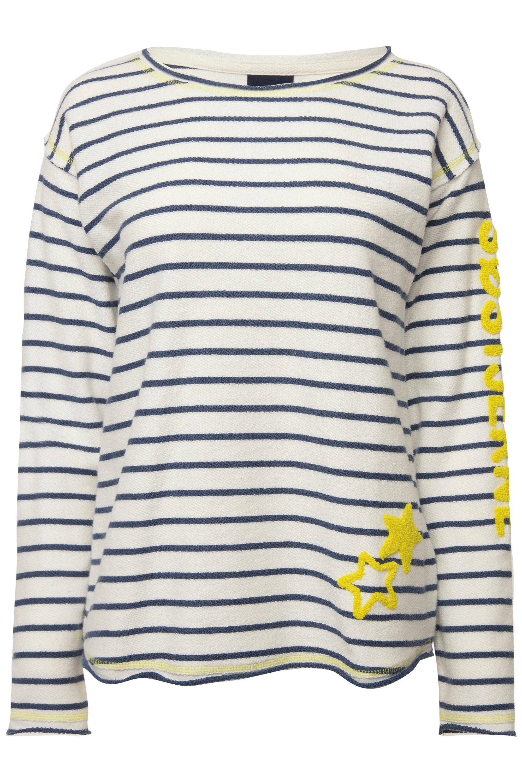 Laurasøn Sweatshirt Sweatshirt Ringel OEKO-TEX günstig online kaufen