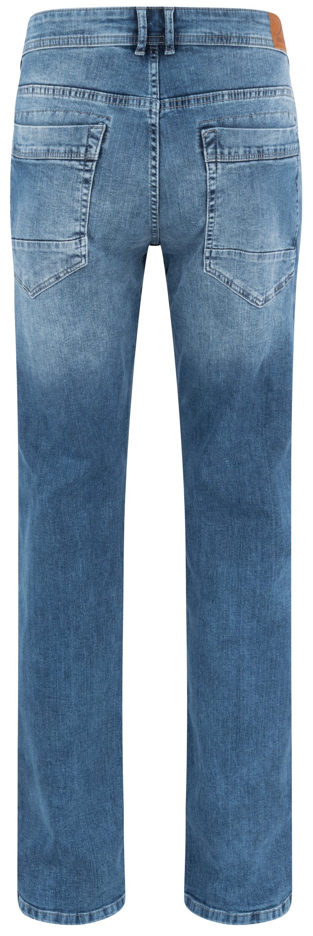 JEANS FL21-1009.5006 Denim blue of MOD 5-Pocket-Jeans cuncun Miracle THOMAS