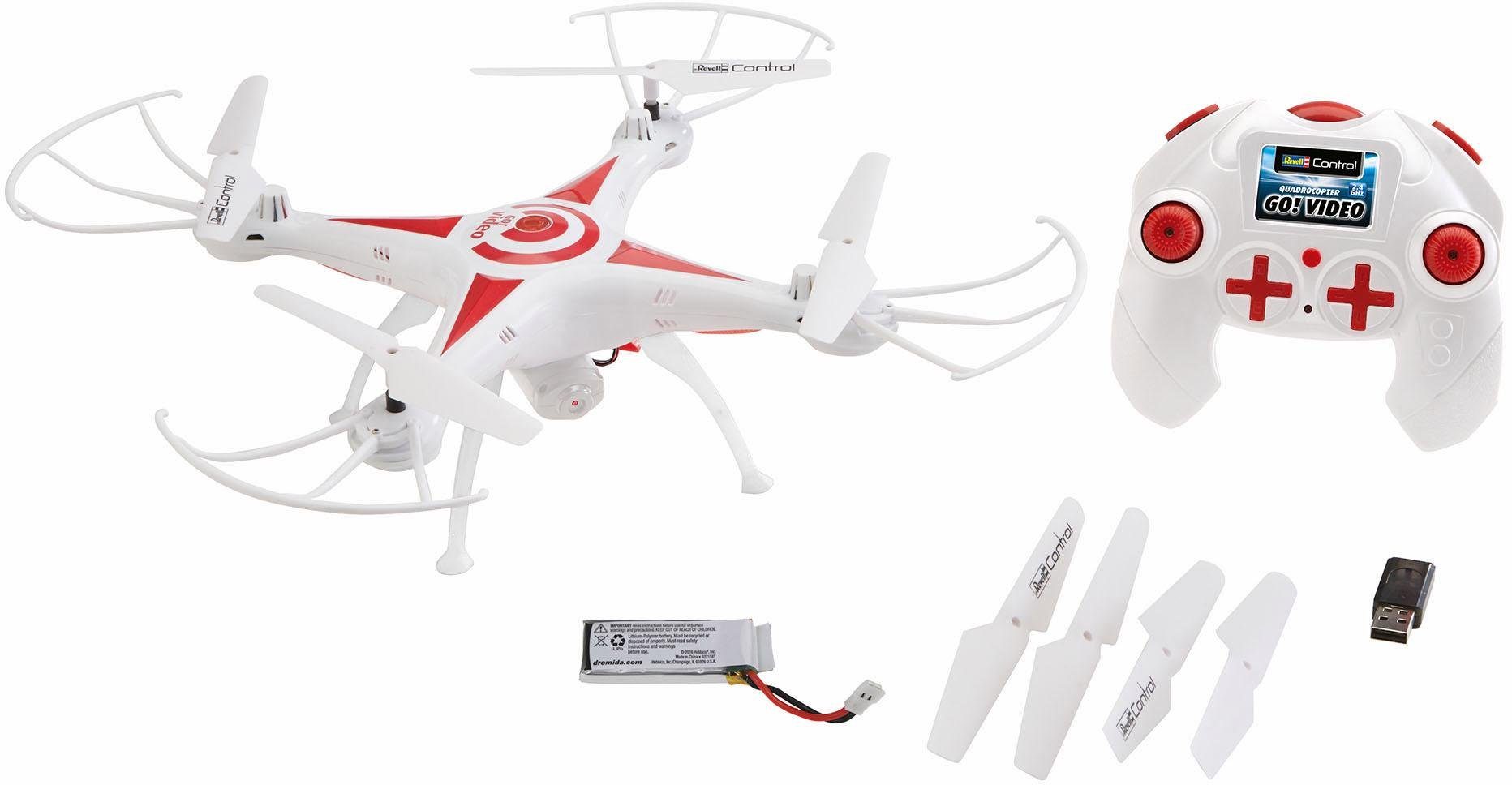 Revell® Kamera RC-Quadrocopter control, Revell® Video, Go! mit