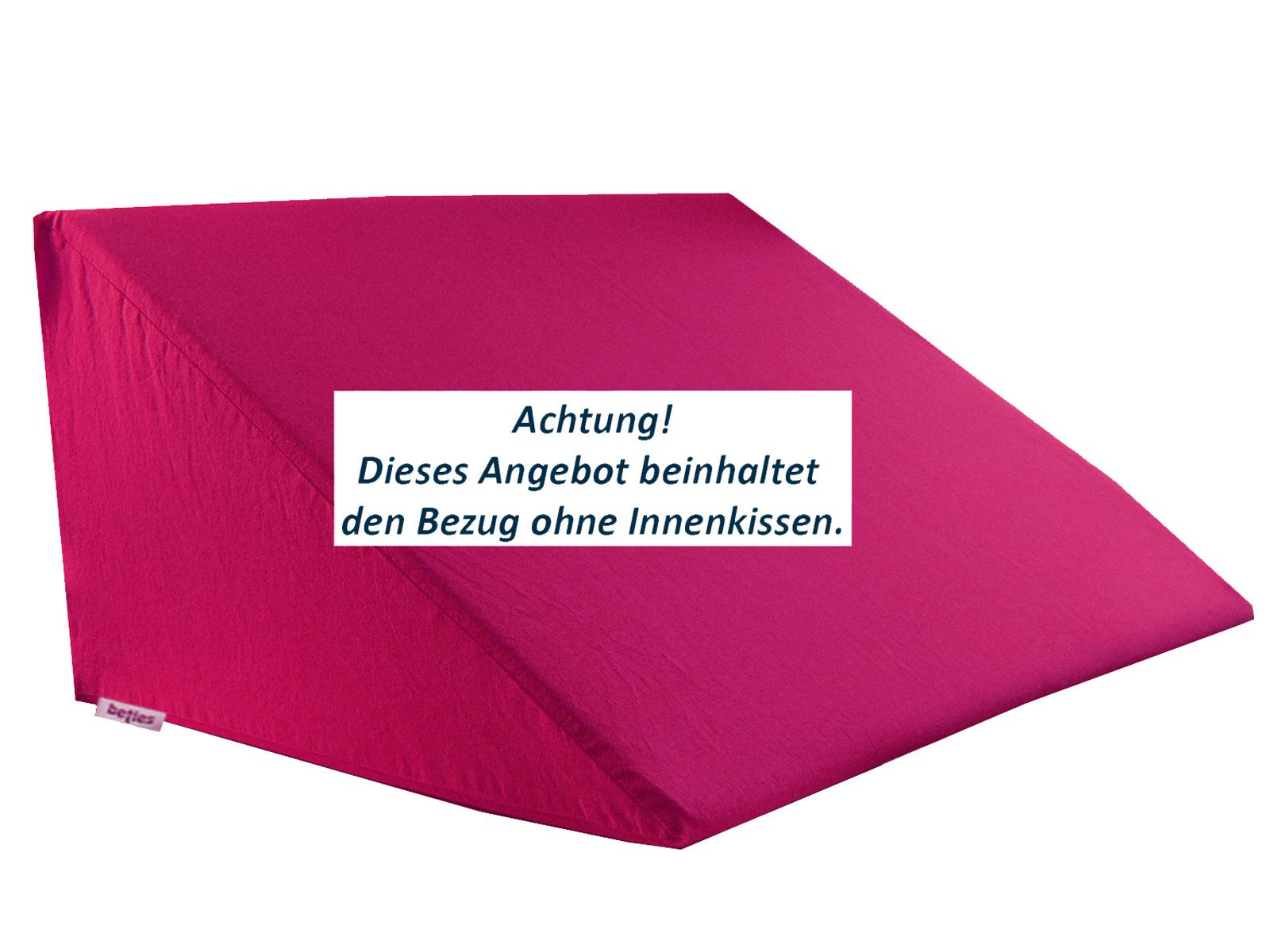 beties Kissenbezug Basic, (1 Stück), Keilkissenbezug günstig online kaufen