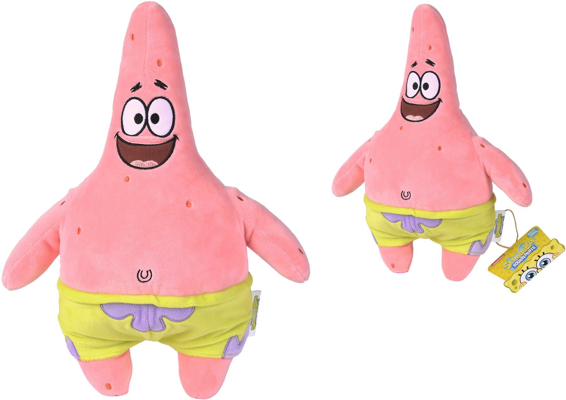 SIMBA Kuscheltier Spongebob Plüsch Patrick, 35 cm