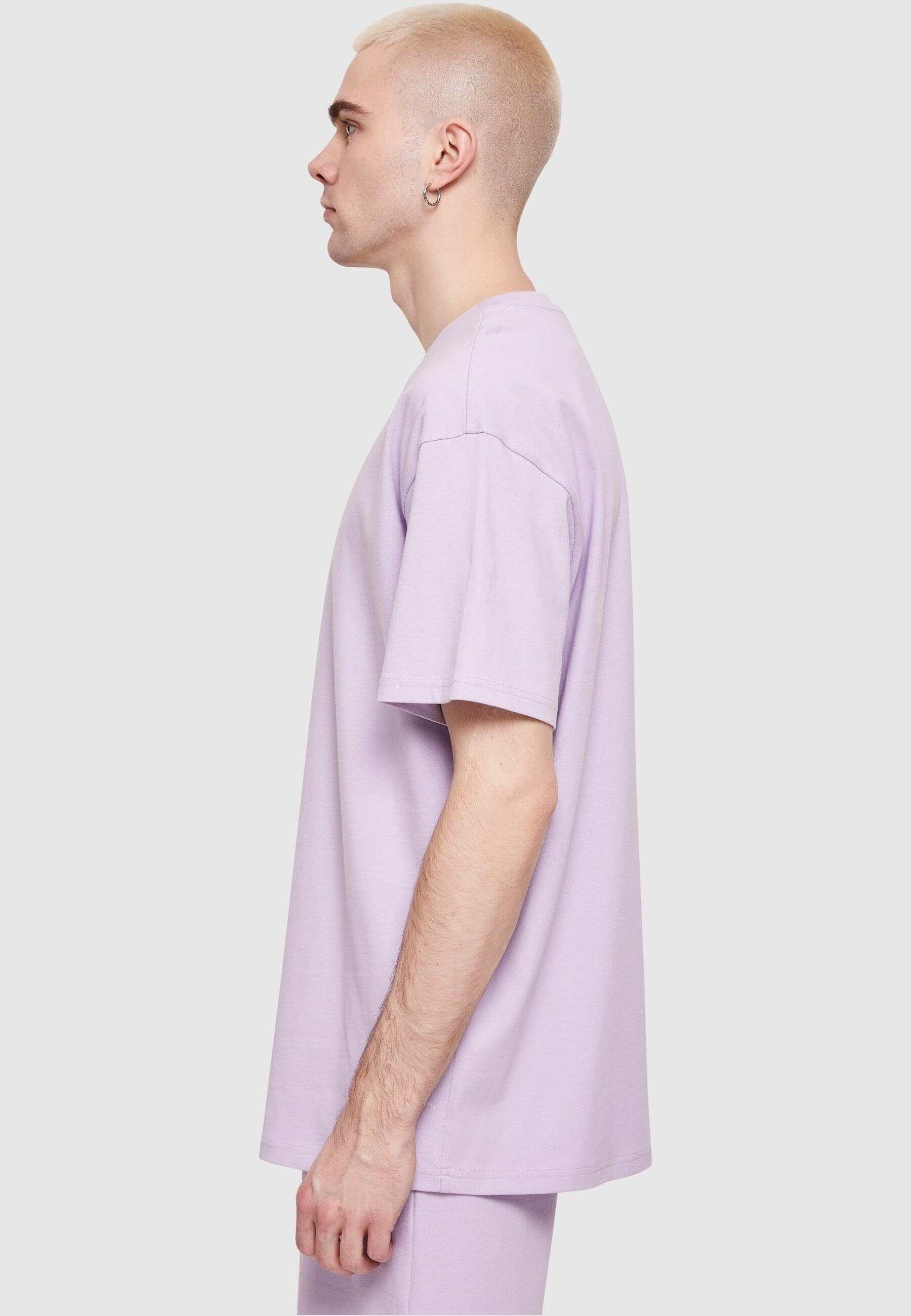URBAN CLASSICS T-Shirt Heavy lilac Herren (1-tlg) Oversized Tee