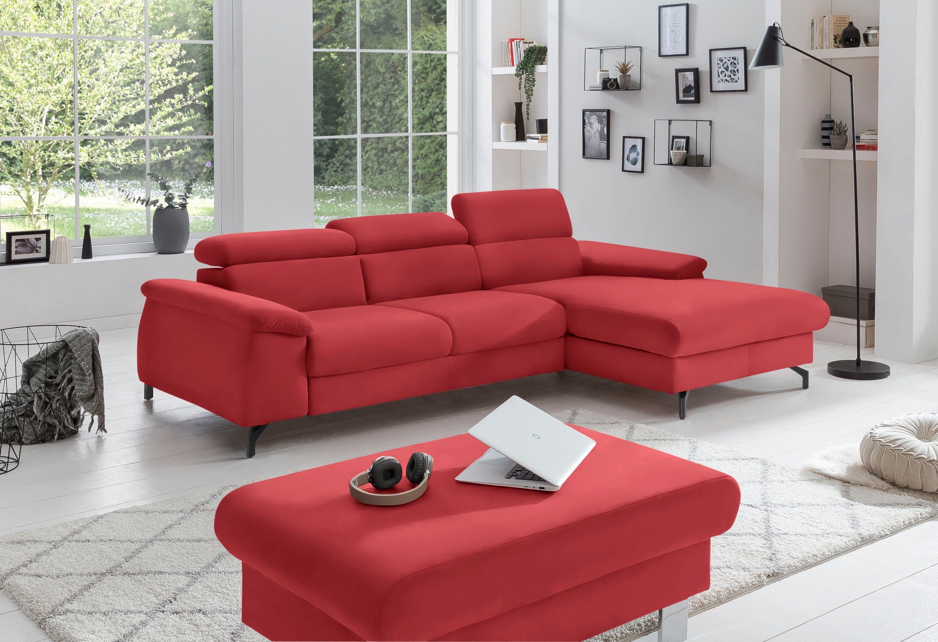 COTTA Polstergarnitur Komaris L-Form, (Set), Set günstig online kaufen