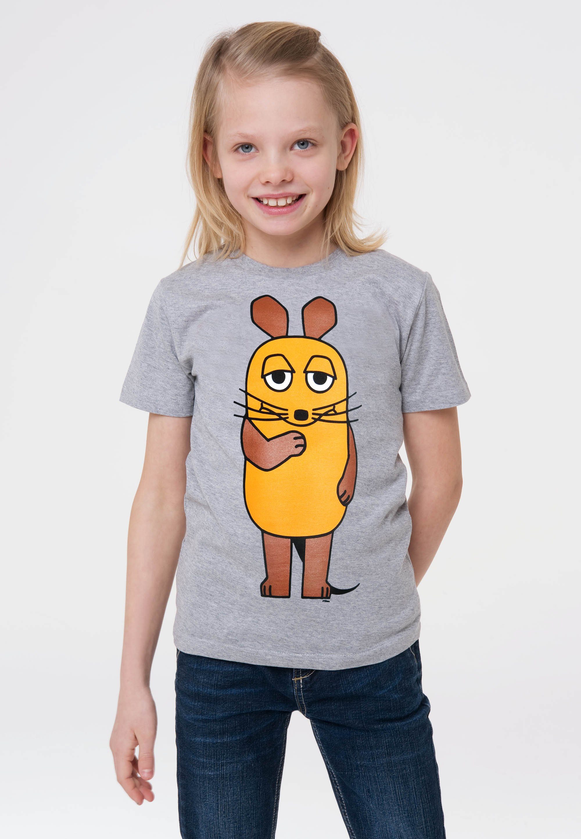 Sendung T-Shirt coolem mit der - Maus mit LOGOSHIRT Maus Print