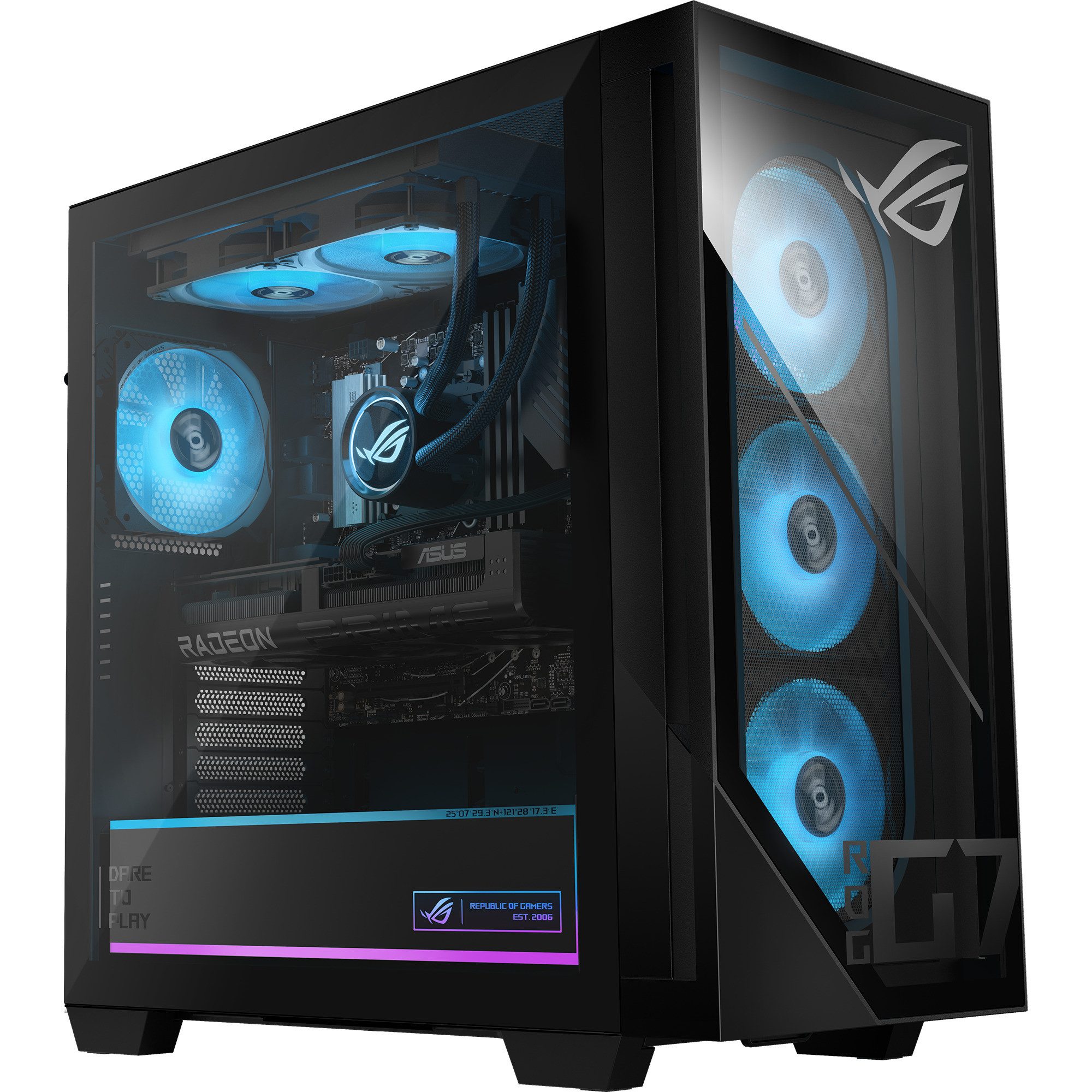 Asus ASUS ROG GM700TZ-R9800X283W, Gaming-PC, (Windows PC (AMD Ryzen 7, AMD Radeon RX 9070 XT, 32 GB RAM)