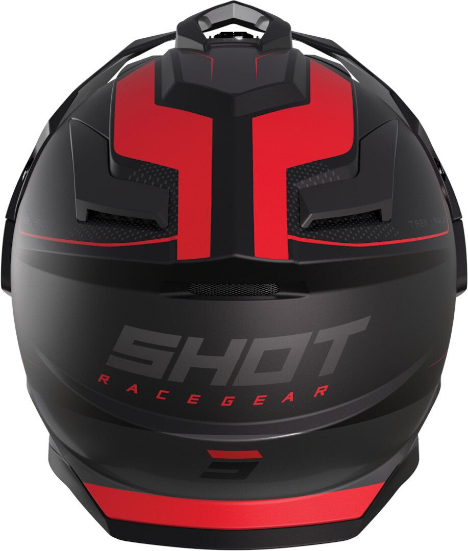 Shot Motocrosshelm Trek Rally Motocross Helm, Vorbereitet Für Kommunikationssystem,integriertes Sonnenvisier