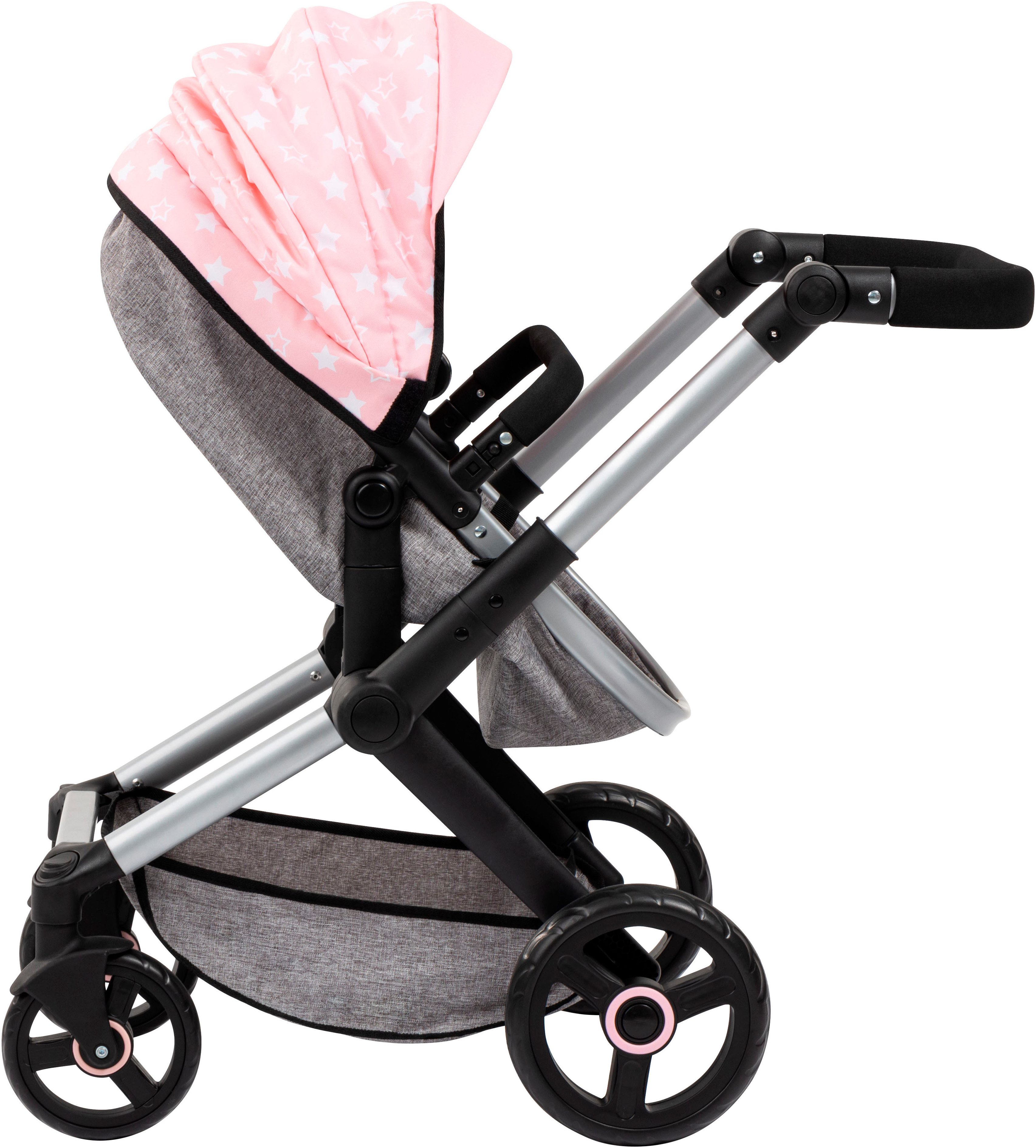 Bayer Kombi-Puppenwagen Xeo Deluxe, rosa, (Set) günstig online kaufen