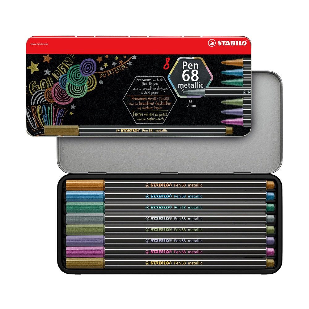 STABILO Marker Pen 68 metallic, (1-tlg), title