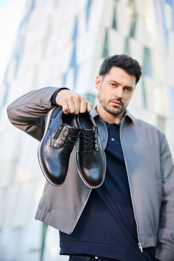 Rieker Schnürschuh Festtagsschuh, Halbschuh, Business-Schnürer mit weicher günstig online kaufen