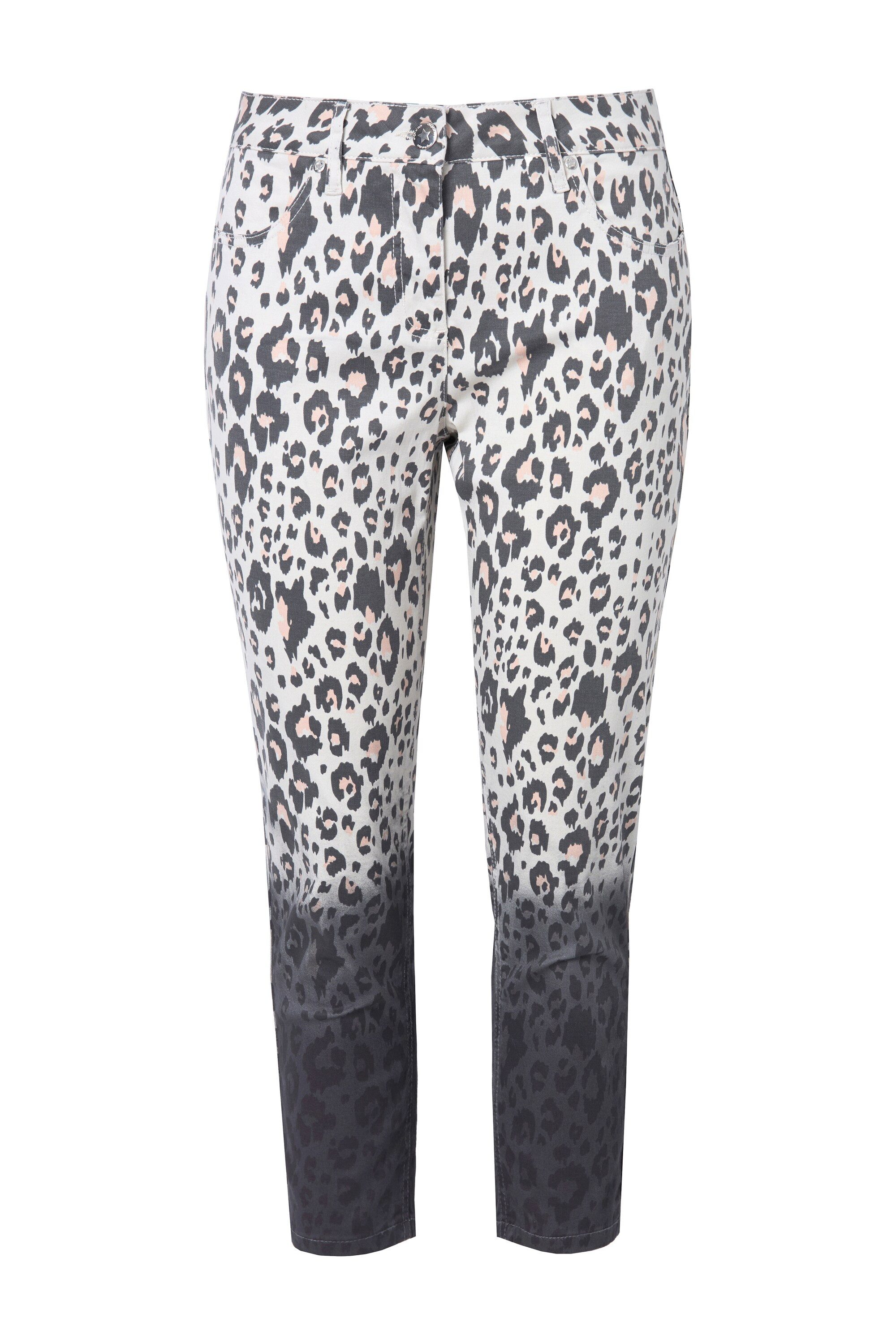 Angel of Style Funktionshose Hose Slim Fit Leo-Musterverlauf 4-Pocket günstig online kaufen