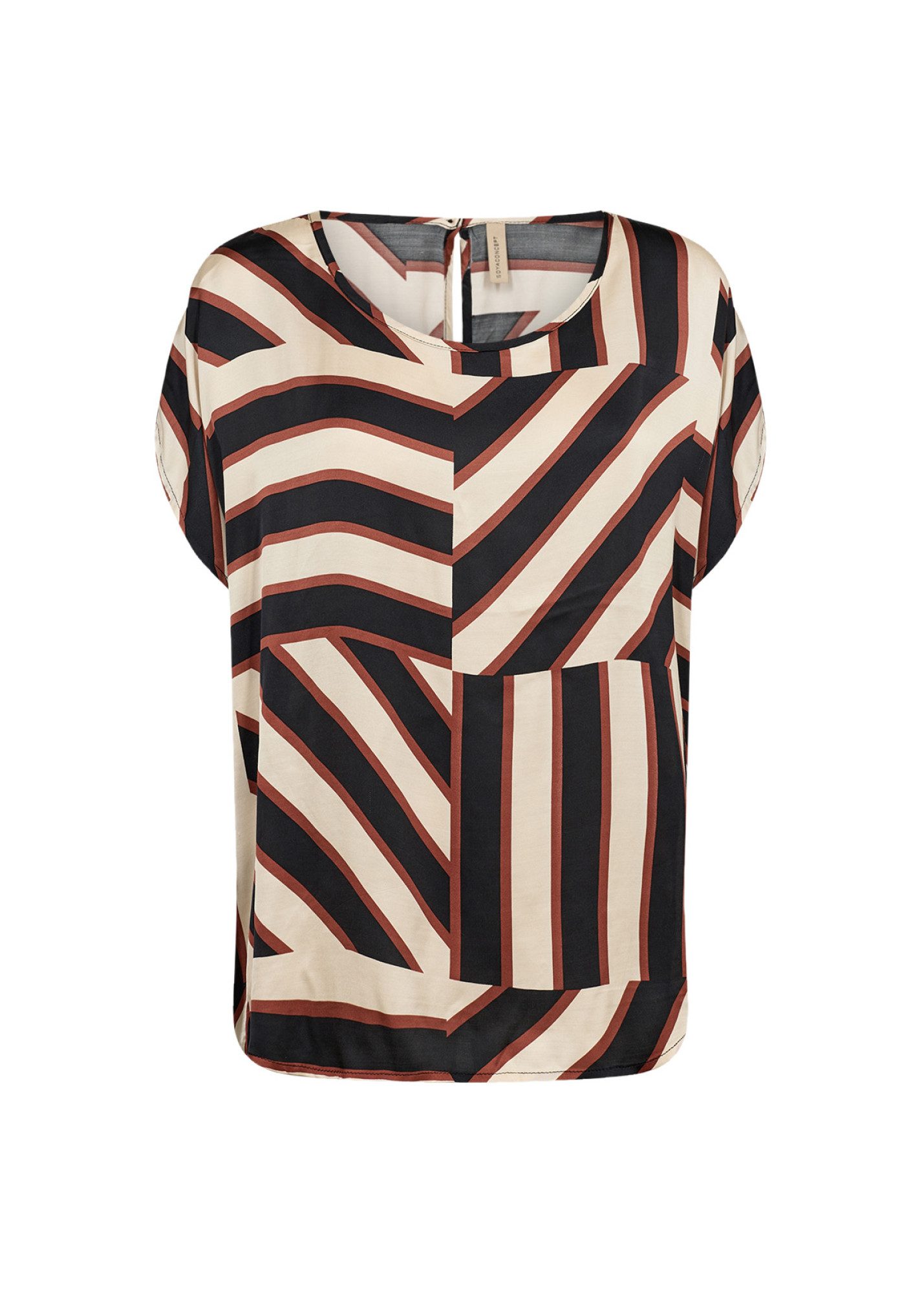 soyaconcept Kurzarmbluse