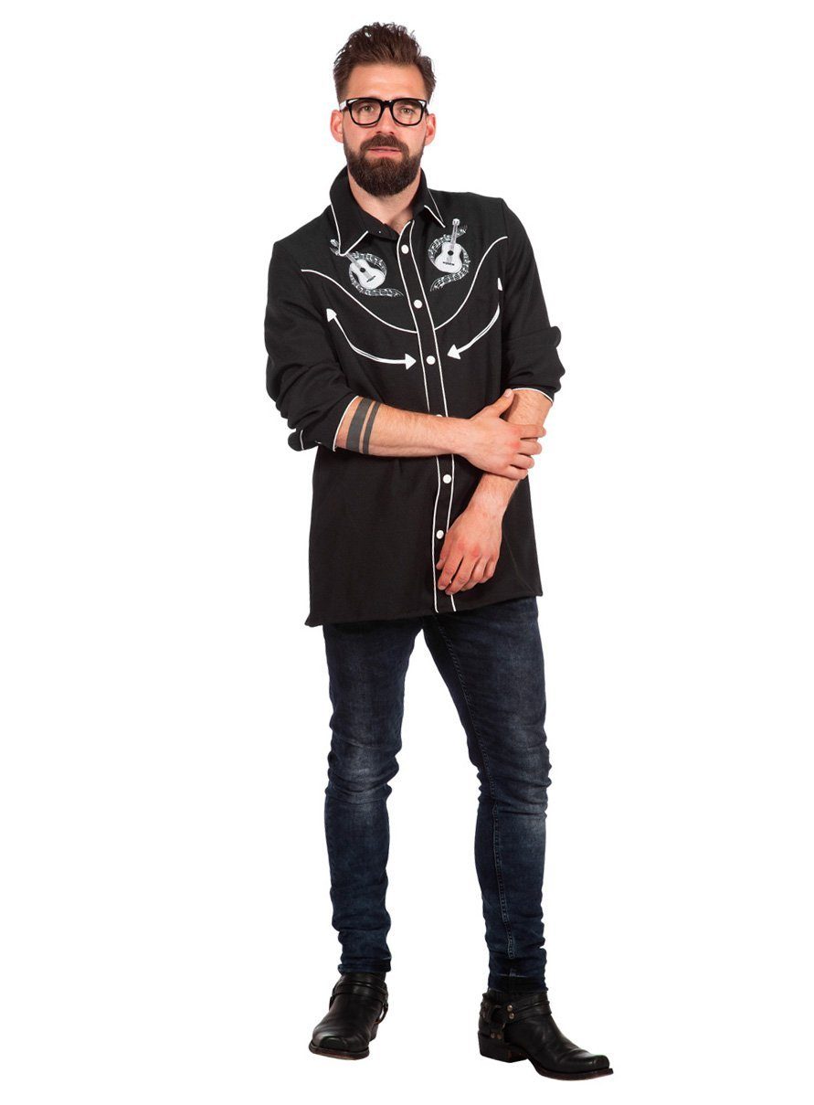 Cowboy-Kostüm Rockabilly Hemd Johnny