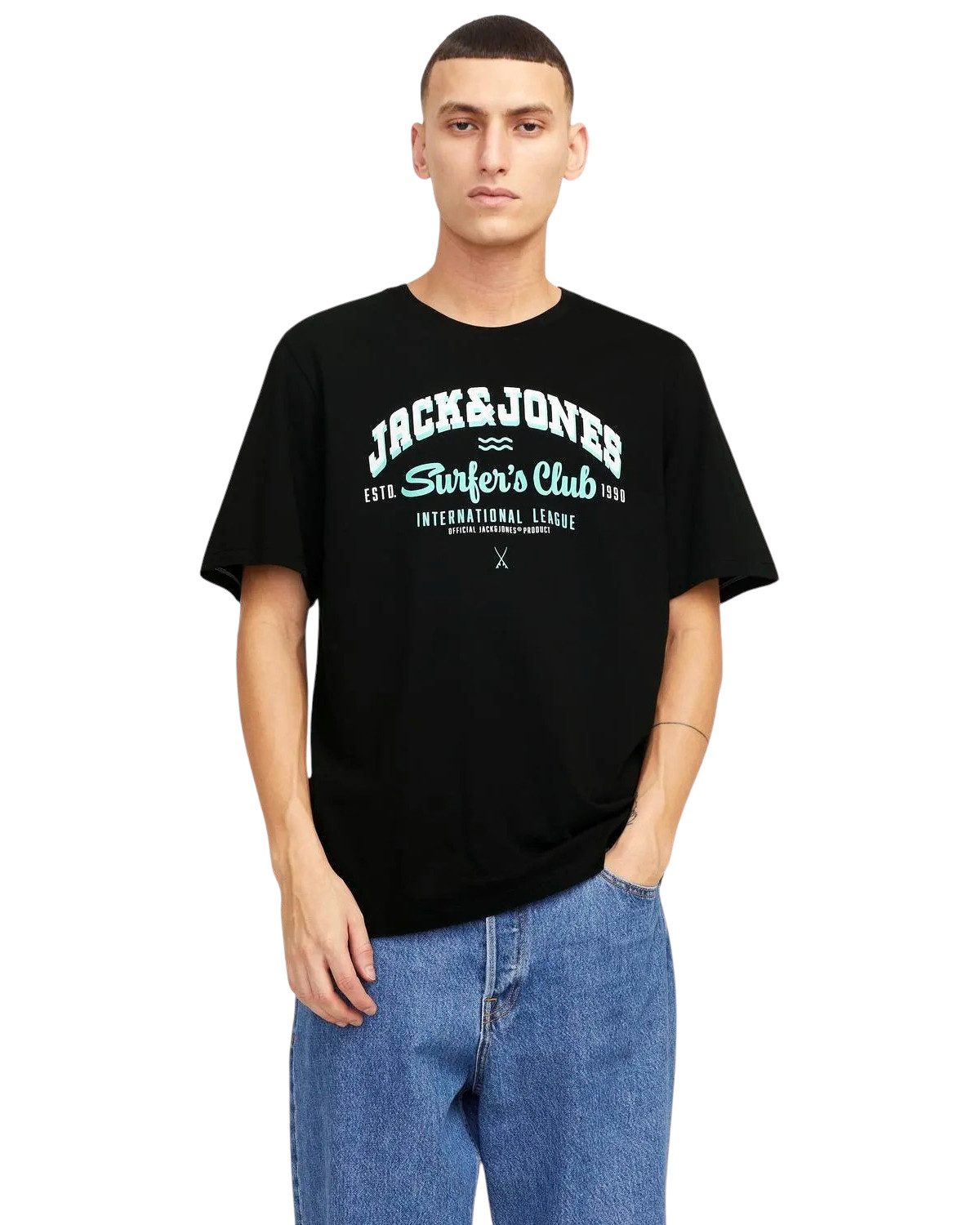 Jack & Jones T-Shirt Stilvolles Slim-Fit günstig online kaufen