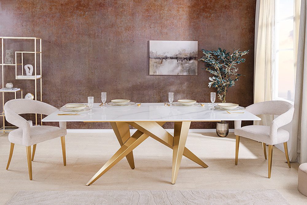 riess-ambiente Esstisch ART LIVING 200cm weiß günstig online kaufen