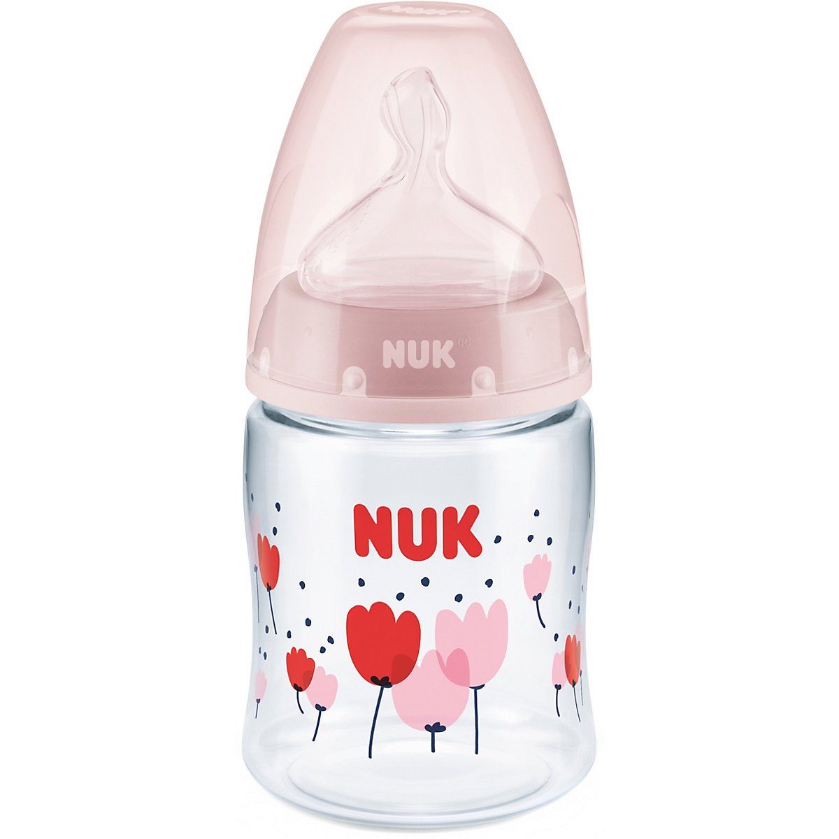 NUK First Choice Babyflaschen Set3 Flaschen mit Temperature Control Anzeige 