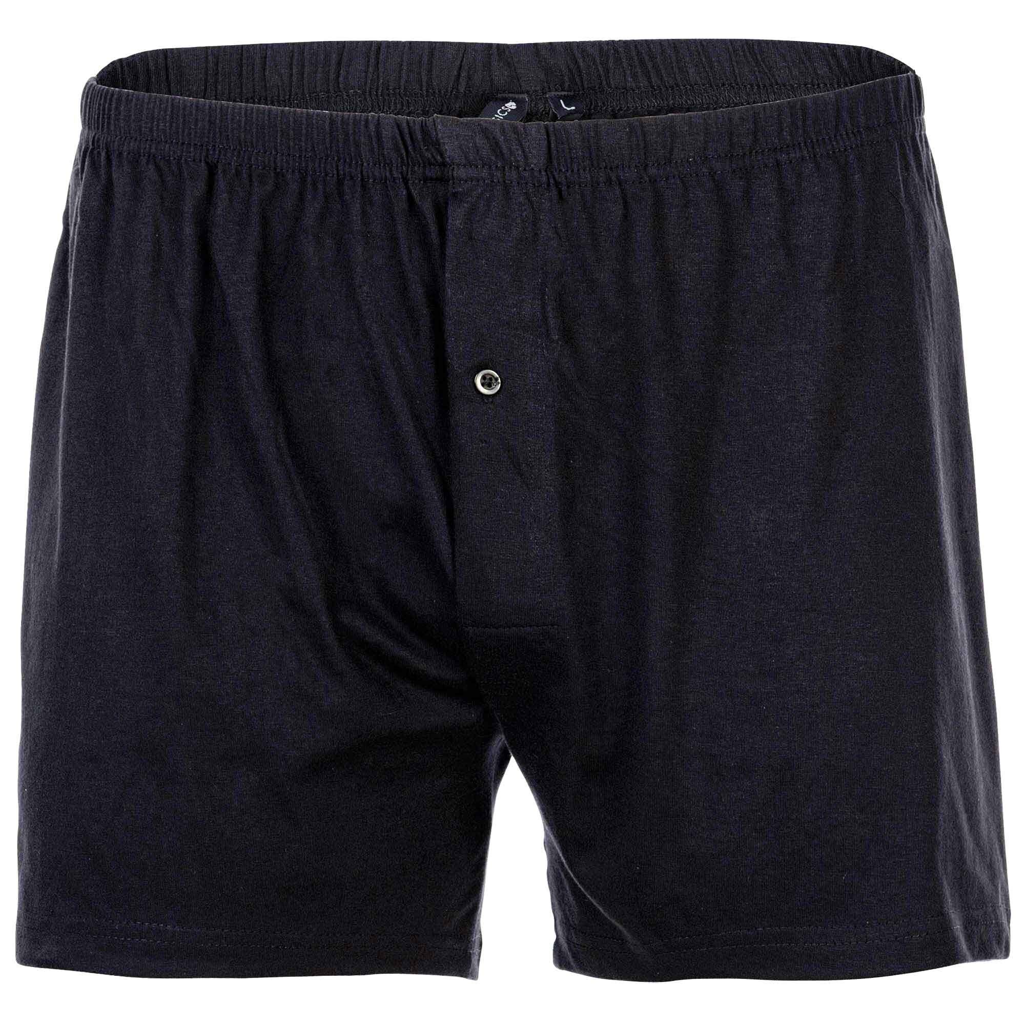 - Jersey-Boxershorts, SchwarzMix Cotton Yourbasics Herren Boxer Pack 3er