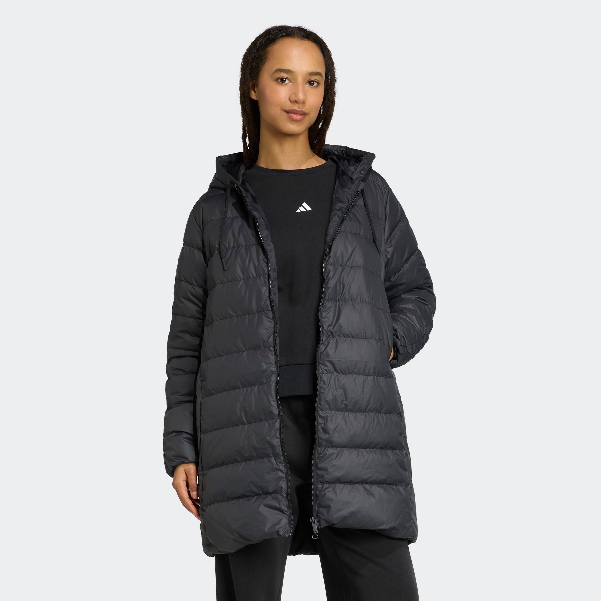 adidas Sportswear Daunenjacke W ESS 3S L D HP Winterjacke Damen günstig online kaufen